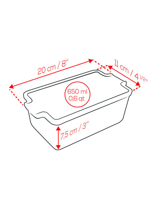 Peugeot Appolia Ceramic Terrine Baking Dish 20cm