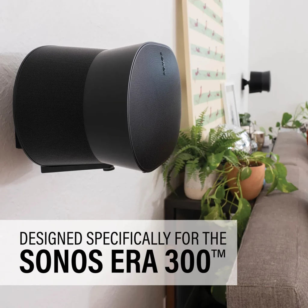 Sanus Adjustable Speaker Wall Mount designed for the Sonos Era 300™ (Pair)