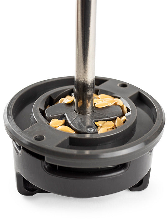 Peugeot Isen Manual Wooden & Stainless Steel Flaxseed Mill 13cm