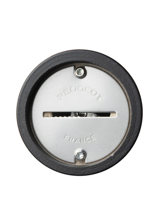 Peugeot Isen Manual Wooden Nutmeg Mill 16cm - Matt Black