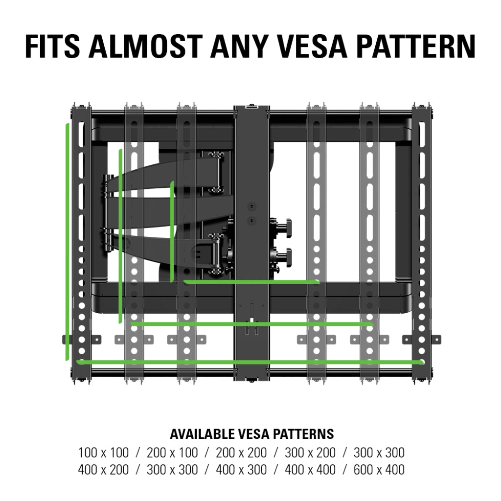 Sanus VMF620 Full Motion TV Wall Mount for 37"-55" TVs