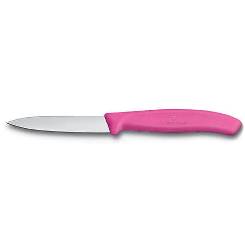Victroinox Swiss Classic Paring Knife Pointed Tip Twin Pack - Pink