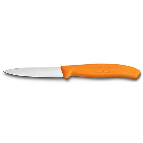 Victroinox Swiss Classic Paring Knife Pointed Tip Twin Pack - Orange