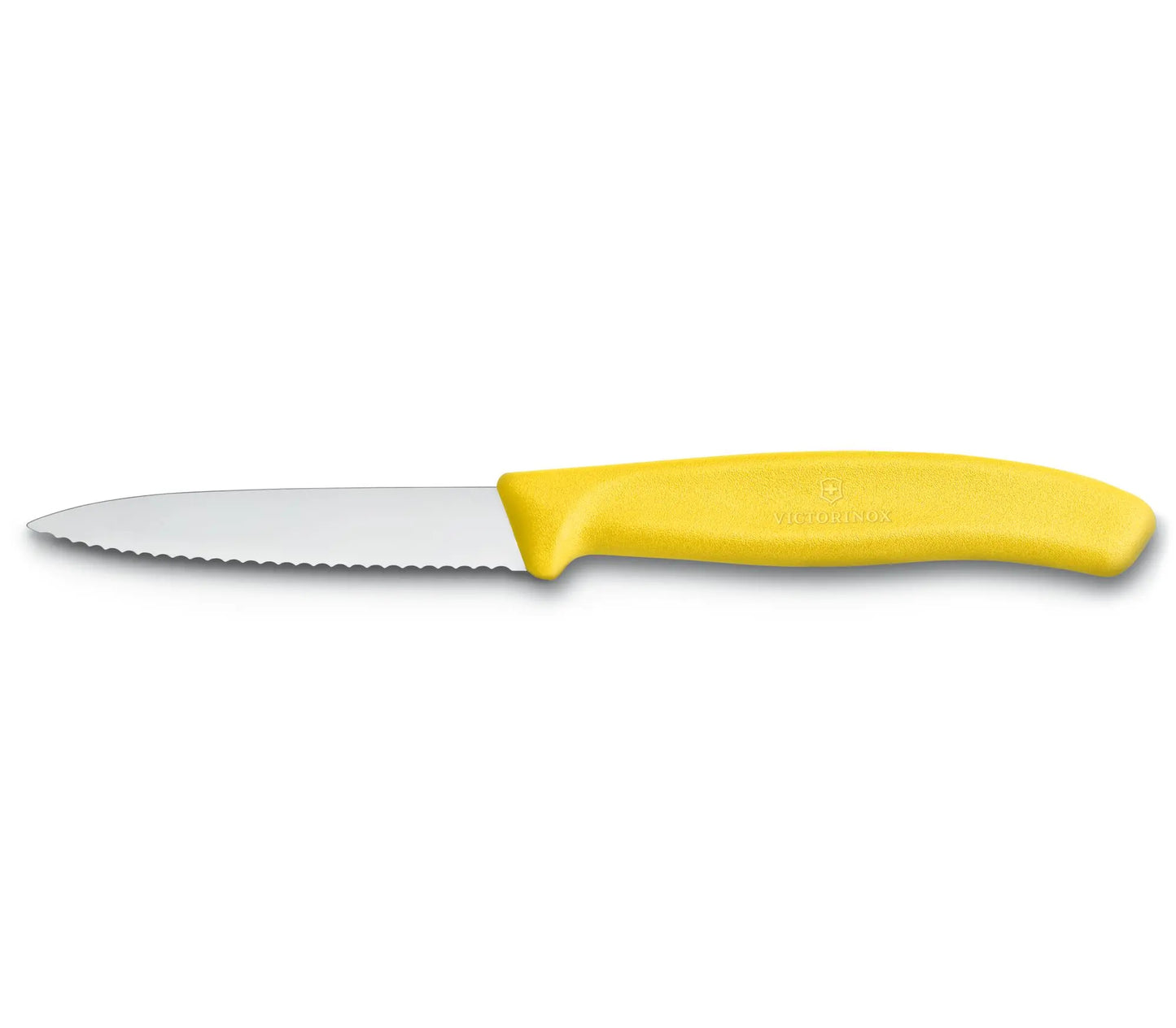 Victorinox Swiss Classic Serrated Paring Knife Pointed Tip - Yellow
