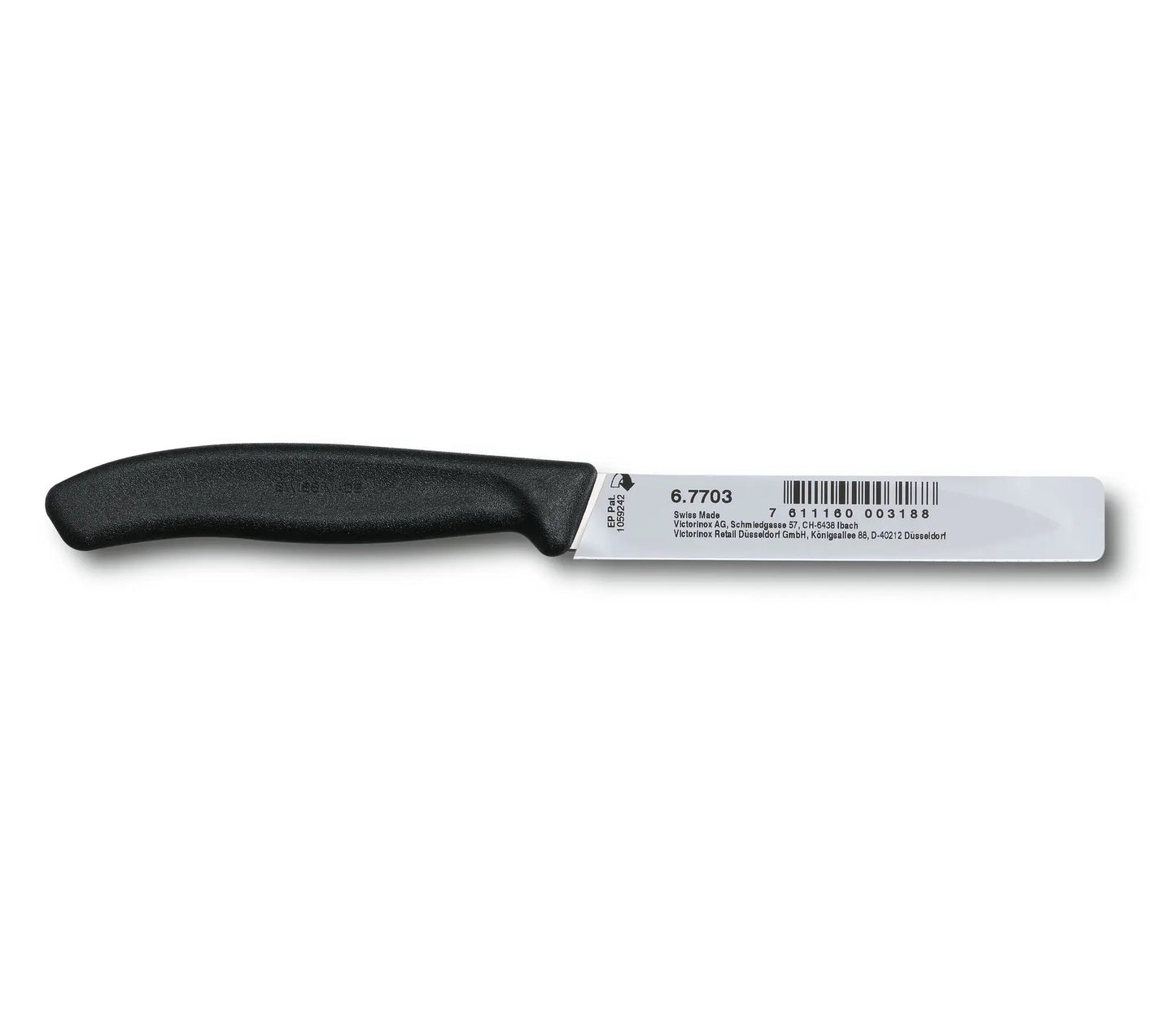 Victorinox Swiss Classic Paring Knife Pointed Tip - Black