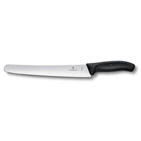 Victorinox Swiss Classic 26cm Serrated Pastry Knife - Black