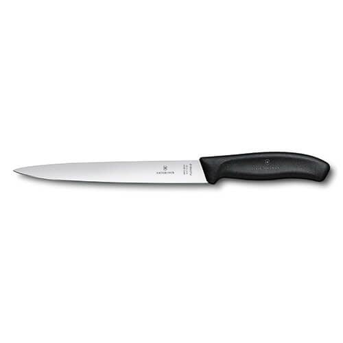 Victorinox Swiss Classic 20cm Flexible Filleting Knife - Black