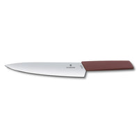 Victorinox Swiss Modern Colour 22cm Carving Knife - Red