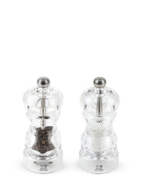 Peugeot Nancy Duo Of Salt & Pepper Mills In Acrylic 12cm