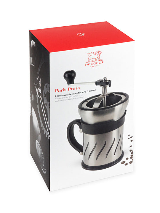 Peugeot Paris Press Two-in-One Coffee Mill & Cafetiere 15cm