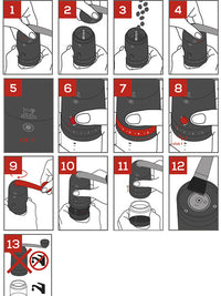 Peugeot L'Arbre A Café U'select Manual Coffee Mill 20cm